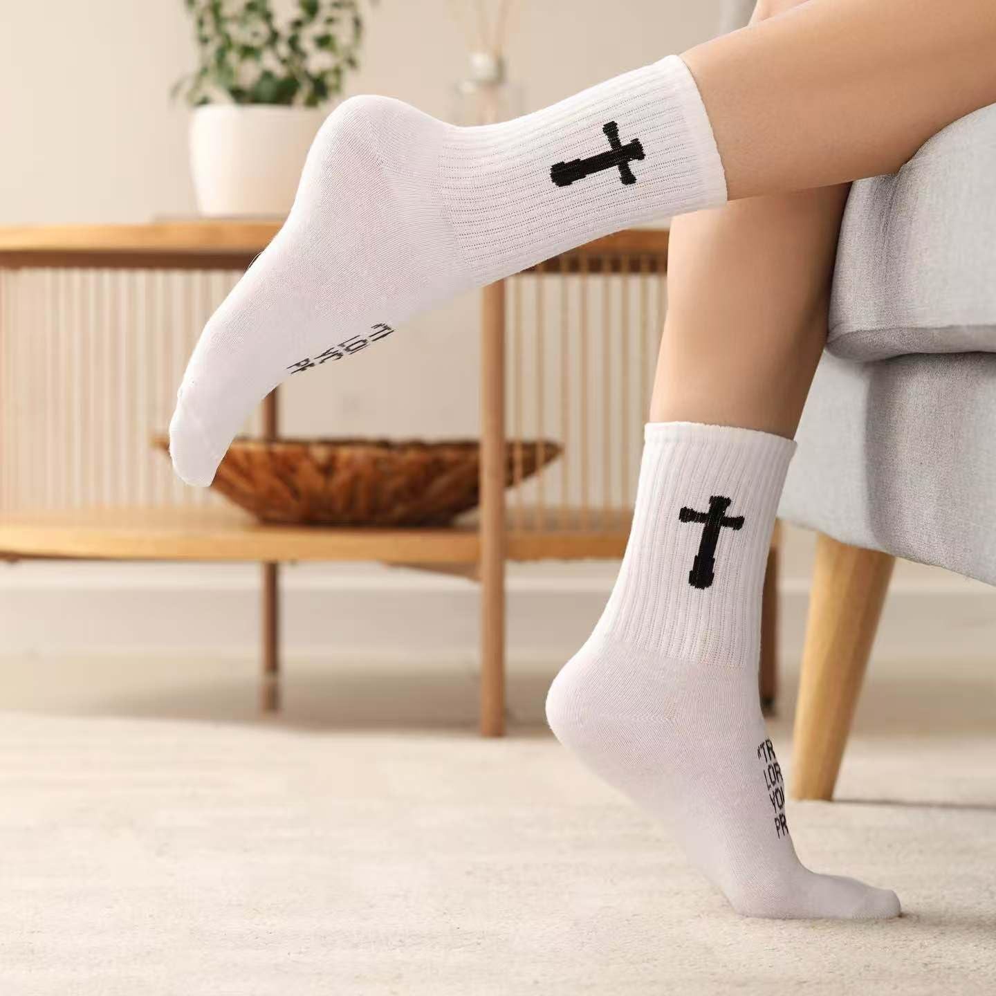 3 Pairs Christian Socks Prayer Socks Birthday Gifts for Dad,Men Husband Grandpa Women Idea Fathers Day Christmas